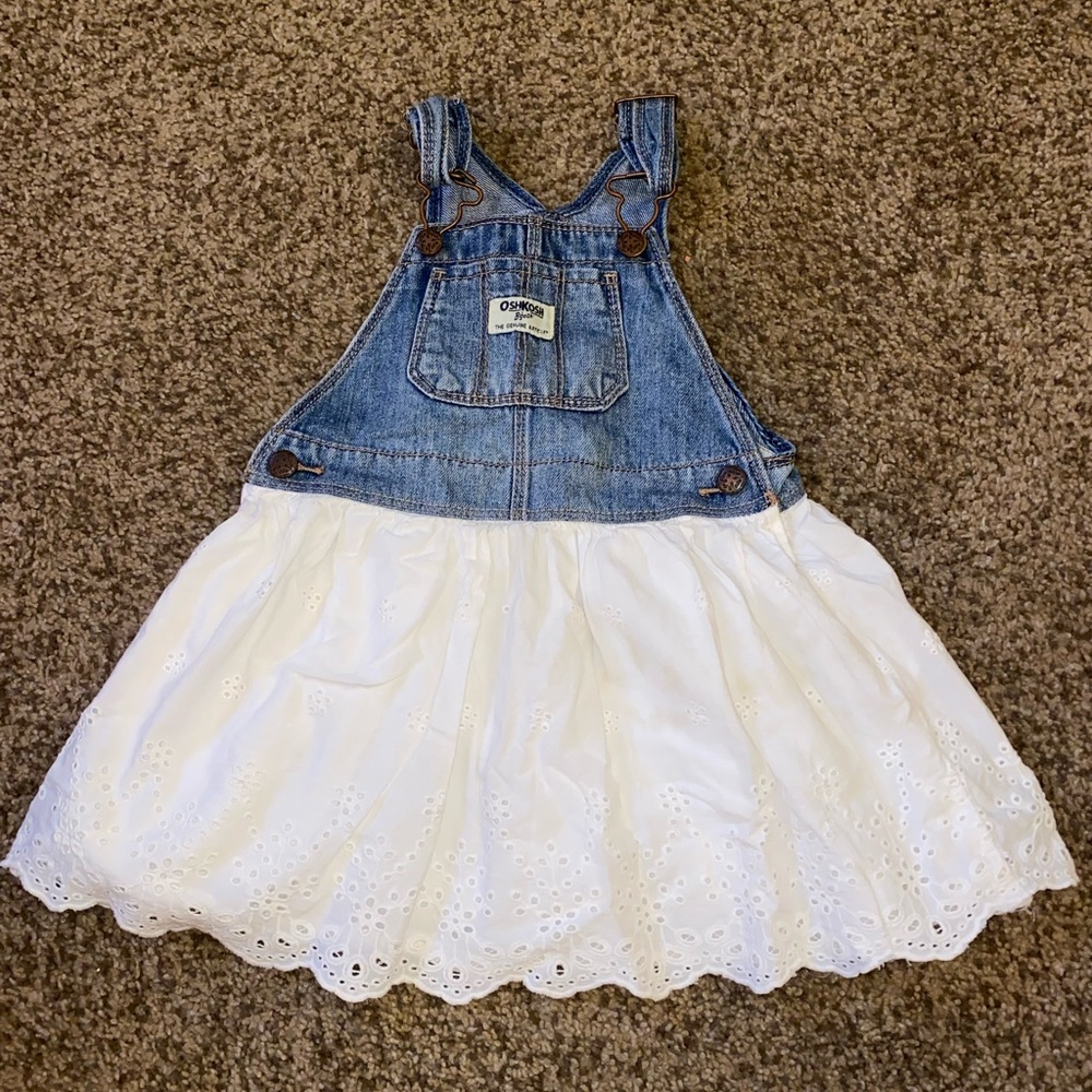 OshKosh B’Gosh Knit Denim Eyelet Jumper